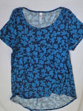 LuLaRoe Classic Tee — Toy Story Character Silhouette Camo | Size XL